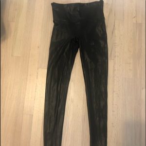 Spanx Leather Leggings